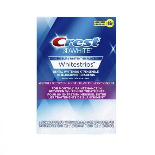 Crest 3D White Teeth Whitening Strips – 24 Strips