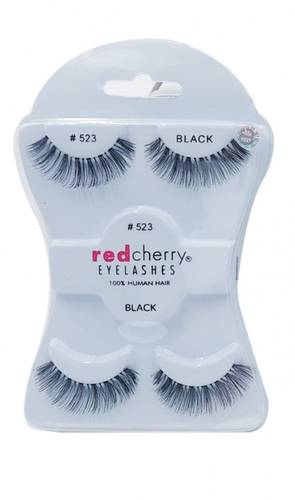 Red Cherry 2-in-1 False Eyelash Set – 523