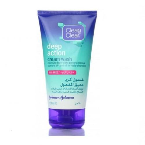 Clean & Clear Deep Action Cream Wash – 150ml
