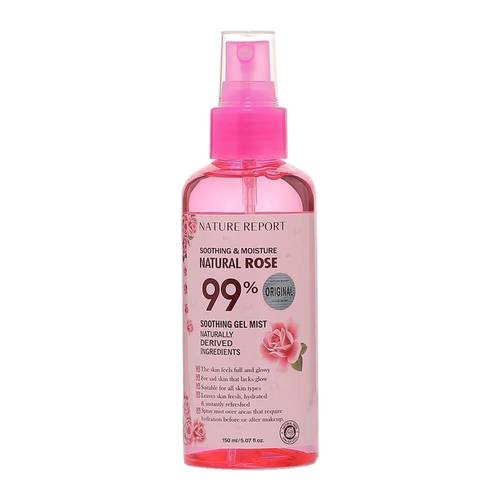 Nature Report Natural Rose Soothing & Moisturizing Mist – 150ml