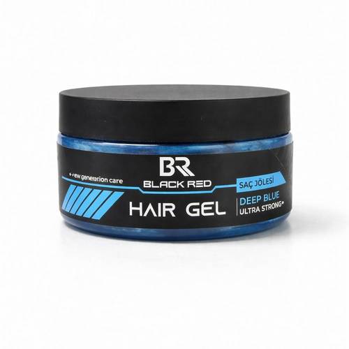Black Red Deep Blue Ultra Strong Hair Gel – 250 ml