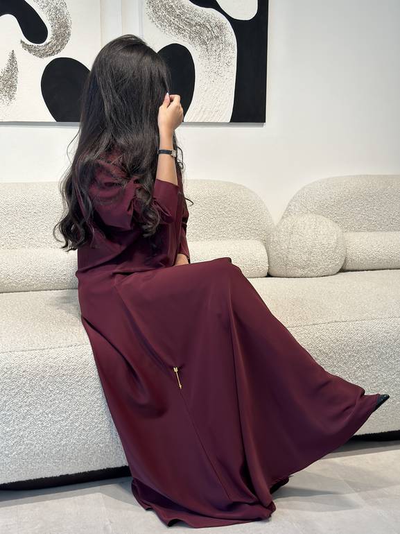 610# عباية كريب عودي