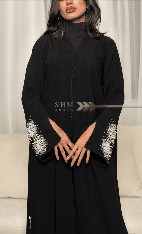 عباية بشك مع لولو على الكمين
