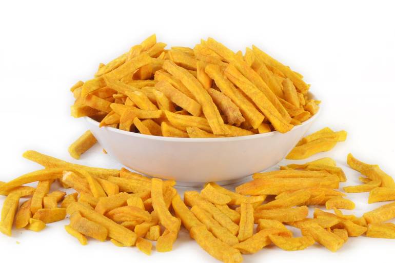 رقائق بطاطا حلوة 
