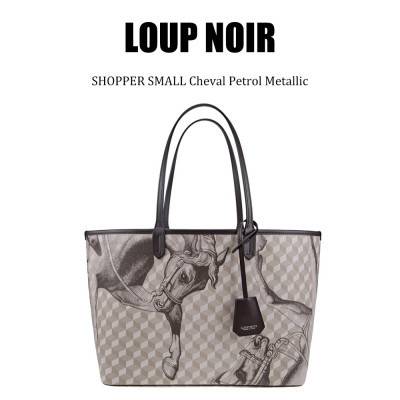 LOUP NOIR جديد حمل حقيبة للنساء الماركات الشهيرة حقيبة حقائب اليد عادية سعة كبيرة حقائب الكتف النسائية عالية الجودة LOUP NOIR حقيبة