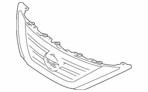 Genuine front grille for Nissan Altima 2015/2018