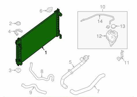 Maxima water radiator 2010/2018 original