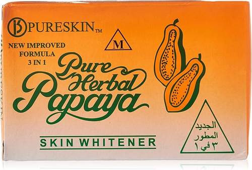Pure Herbal Papaya 3 in 1 Skin Lightening Soap - 135g