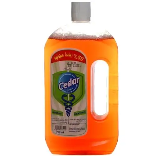 Cedar General Disinfectant for All Surfaces and Tools 750ml