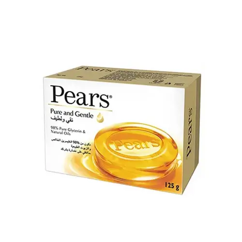 Pears Pure & Gentle Soap 98% Pure Glycerin & Natural Oils - 125g