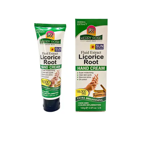 Kerry Rose Hand Care Cream with Licorice Root Extract - 100g