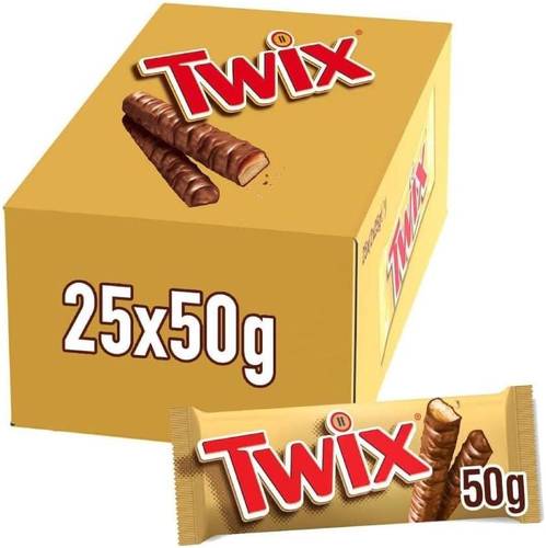 Twix Chocolate 25 pieces * 50 g