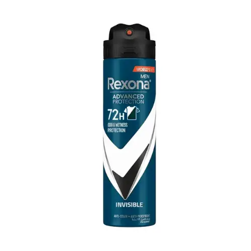 Rexona Invisible Men's Deodorant Spray, Up to 72 Hour Protection - 150ml
