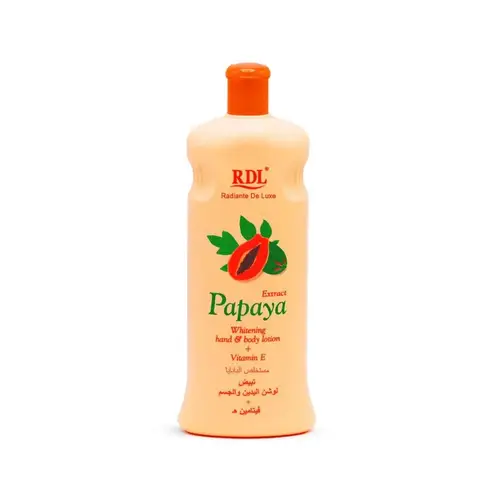 RDL Papaya Whitening Hand and Body Lotion - 600ml