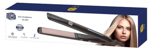 MHB Ceramic Hair Straightener, Model No. HS2003