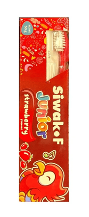 Siwak F Children's Toothpaste with Strawberry Flavor - 50g