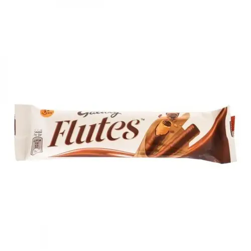Galaxy Flutes Crispy Wafer Wrapped in Chocolate 22g
