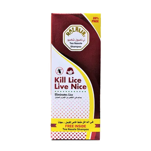 Rolamax T Nasol Shampoo helps get rid of lice, red color - 210 ml