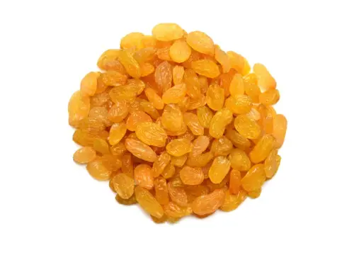 Iranian yellow raisins