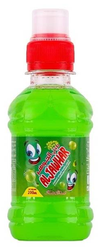 Al Jawhar Royal Mini Green Fruit Flavored Drink 200ml