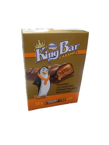 King Bar Chocolate Caramel Pack of 12 pieces * 22 g