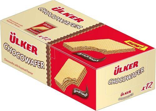 Ulker Hazelnut Flavored Wafer 12 Pieces