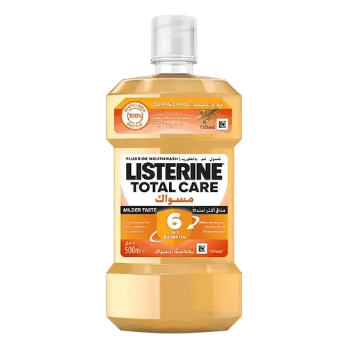 Listerine ® Miswak Total Care Mild Taste Mouthwash - 250ml
