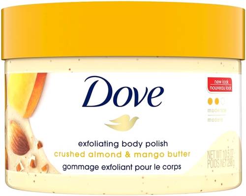 Dove Body Scrub with Almond Extract and Mango Butter - 298g