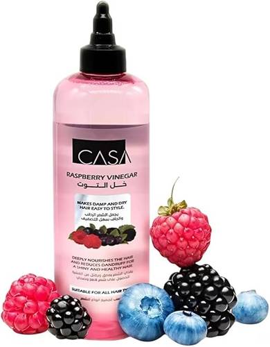 Casa Raspberry Vinegar deeply nourishes hair and reduces dandruff - 400ml