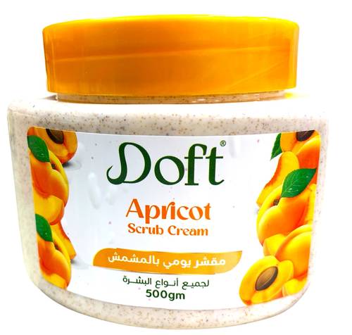 Doft مقشر يومي بالمشمش لجميع انواع البشرة - 500 جرام