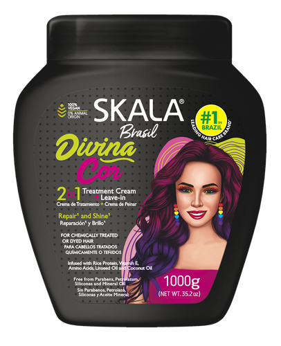 Skala Brazil Divina Core Nourishing Hair Cream 2 in 1 - 1000g