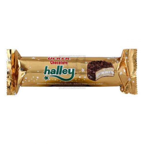 Ulker Halley Marshmallow and Chocolate Sandwich Biscuit 77g