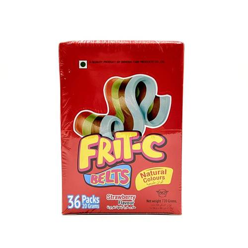 Frit C Strawberry Flavored Slice Candy 36 x 20g