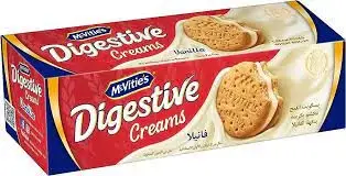 McVitie's Digestive Vanilla Cream Biscuits 100g