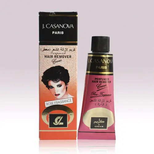 J. Casanova Rose Scented Hair Removal Cream - 60g