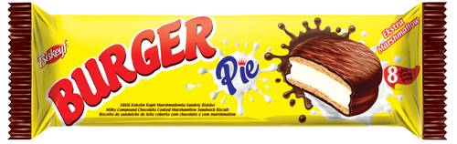 Extra Marshmallow Burger Sandwich Biscuits 8 Pieces