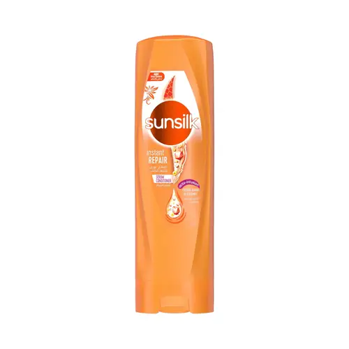 Sunsilk Instant Renewal Conditioner for Damaged Hair with Keratin, Almond Oil & Vitamin C 340ml