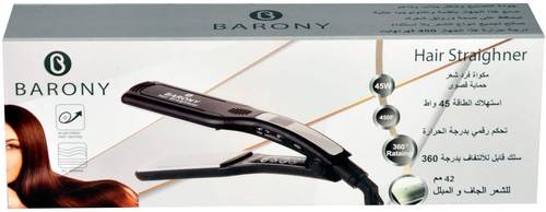 Barony Professional Hair Straightener Model No. BHST 3003-3