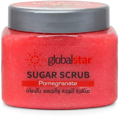 Global Star Pomegranate Face and Body Scrub - 600g