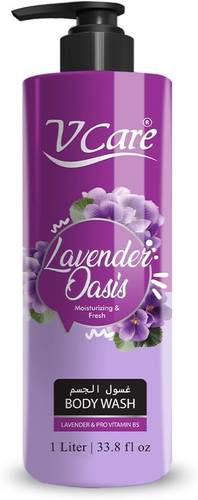 VCare Moisturizing and Refreshing Lavender Body Wash - 1 Liter