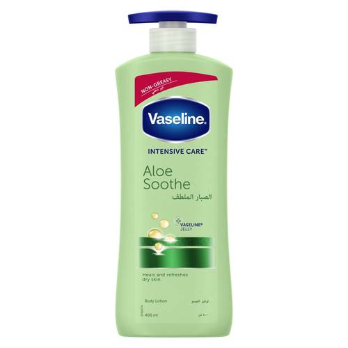 Vaseline Intensive Care Soothing Aloe Vera Lotion for Dry Skin - 400ml
