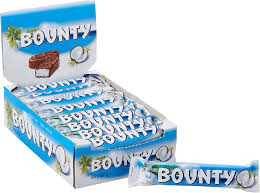 Bounty Coconut Filled Chocolate 24 pieces * 57 grams