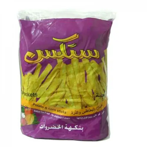 Stix Potato and Corn Sticks Vegetable Flavor 20 Sticks * 16g