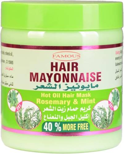 Famous Hair Cream Bath Rosemary & Mint 500g + 200g
