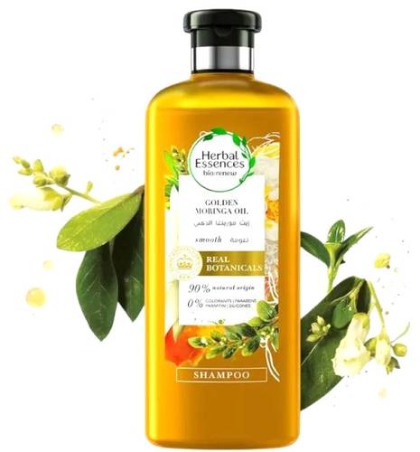 Herbal Essences Golden Moringa Oil Shampoo for Smoothness - 400ml