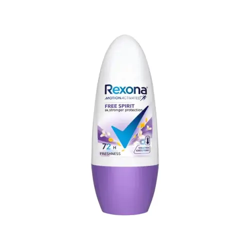 Rexona Free Spirit Roll-On Deodorant for Women, 72-Hour Protection - 45ml