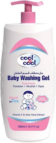 Cool & Cool Baby Body Cleansing Gel - 500 ml