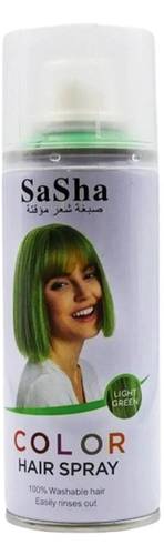 Sasha Temporary Hair Dye Spray Light Green 130ml