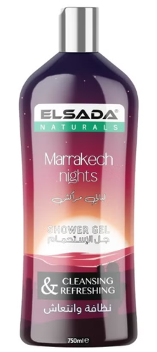 Elsada Shower Gel Marrakesh Nights Clean and Fresh - 750 ml