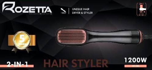 Rosetta 2-in-1 Hair Styler Model CF-109 Black